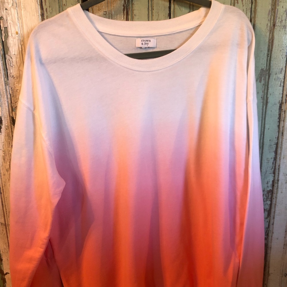 Pink Ombré Sweatshirt